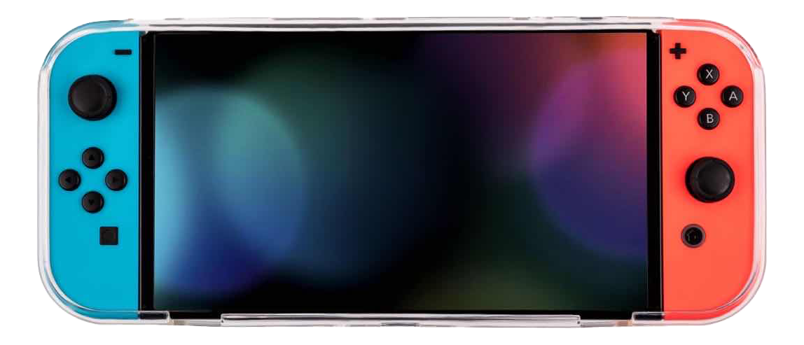 Nintendo Switch OLED 7" dangtelis DELTACO GAMING TPU, skaidrus / GAM-153
