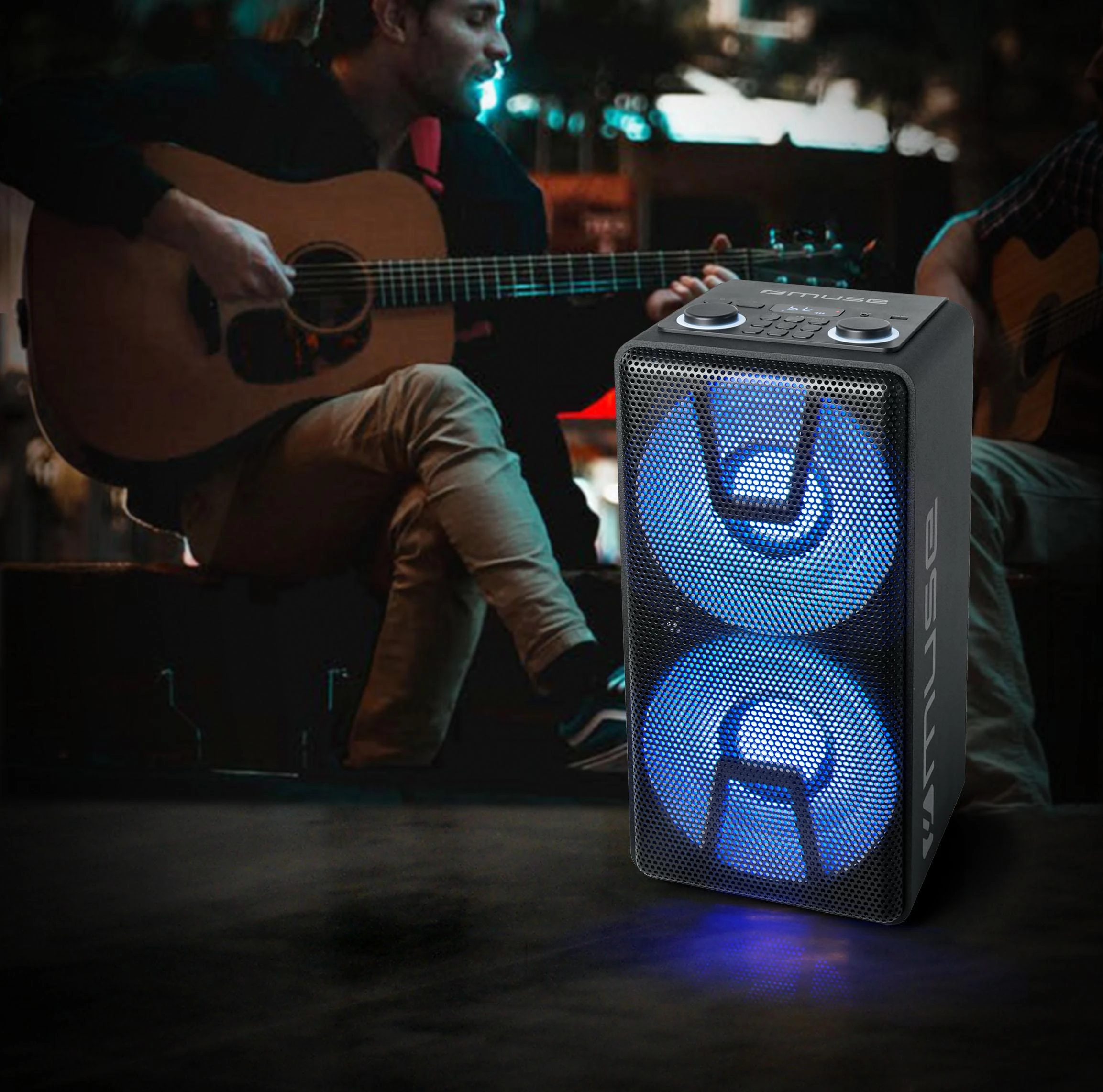 Nešiojama kolonėlė Muse Party Box M-1805 DJ