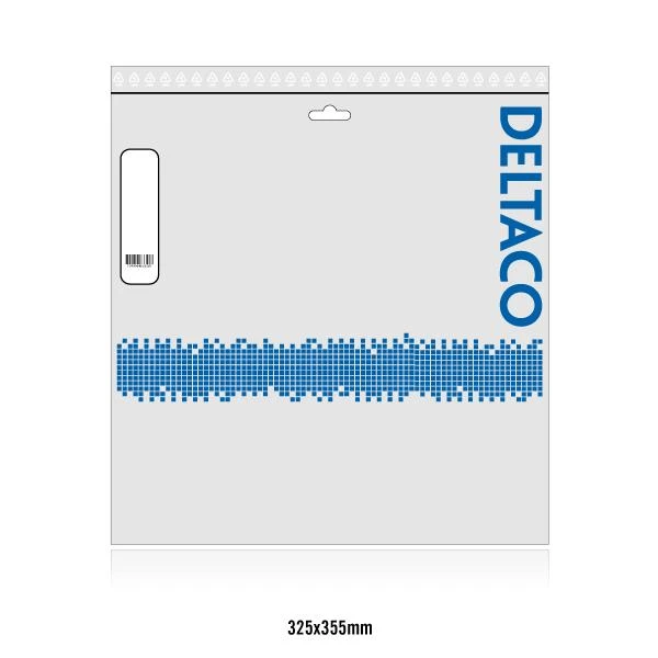 Patch kabelis DELTACO S / FTP Cat7, 25m, 600MHz, Delta sertifikuotas, LSZH,RJ45 jungtys, pilkas / STP-725