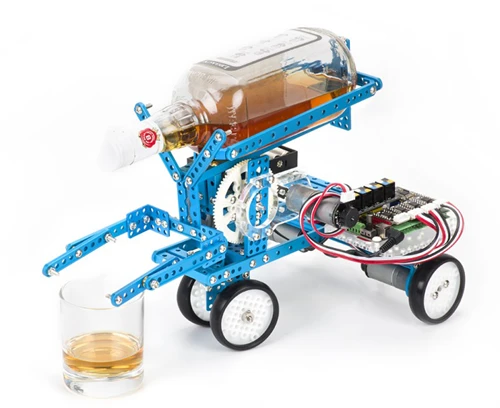 Robotas MakeBlock Ultimate 2.0, Bluetooth, mėlynas / 90040