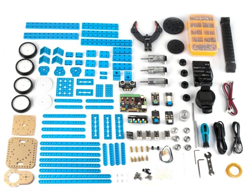 Robotas MakeBlock Ultimate 2.0, Bluetooth, mėlynas / 90040
