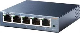 Šakotuvas Komutatorius TP-LINK, 5-port, metalinis korpusas, juodas / TL-SG105