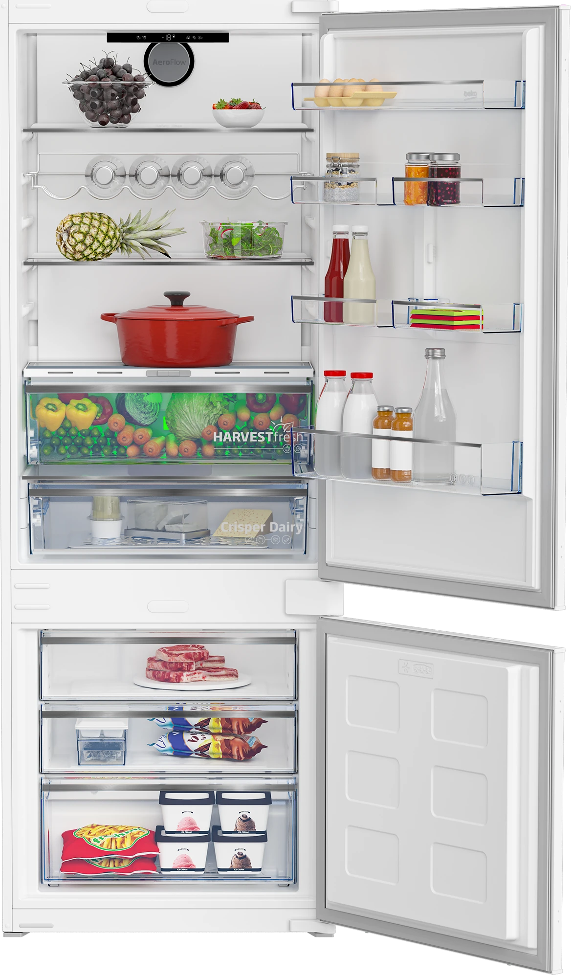 Šaldytuvas BEKO BCNE400E40SN
