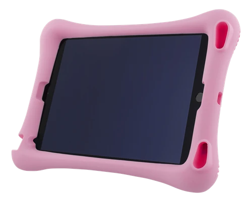 Silikoninis dėklas „DELTACO“, skirtas 10,2 "-10,5" "iPad", rausvos spalvos TPF-1309