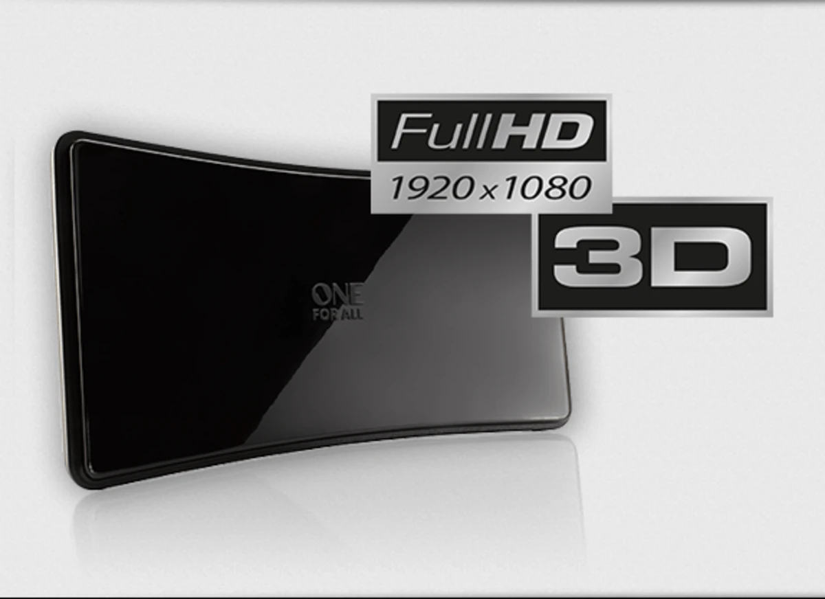 One For All vidaus antena su Full HD ir 3D palaikymu