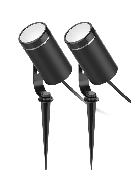Lubinis šviestuvas Sodo šviestuvas DELTACO SMART HOME 2 žibintai, 8W vienam žibintui, RGB + 2700K / SH-GLK01