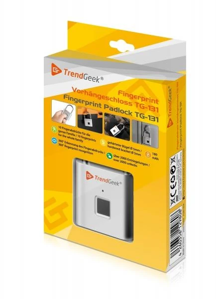 Technaxx LifenaXX Fingerprint Padlock TG-131