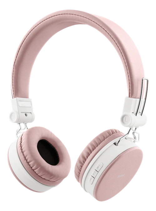 STREETZ sulankstomos ausinės „BT“ ausinės, 3,5 mm, rausvos HL-BT402