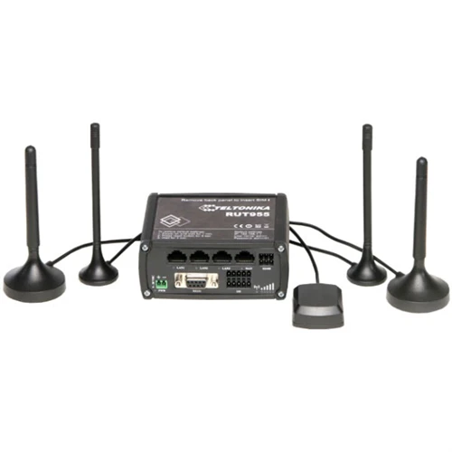 Šakotuvas Extralink Maršrutizatorius LTE Teltonika RUT955T033C0 (3G/4G/LTE SIM, xDSL (laido jungtis LAN), 2,4 GHz)