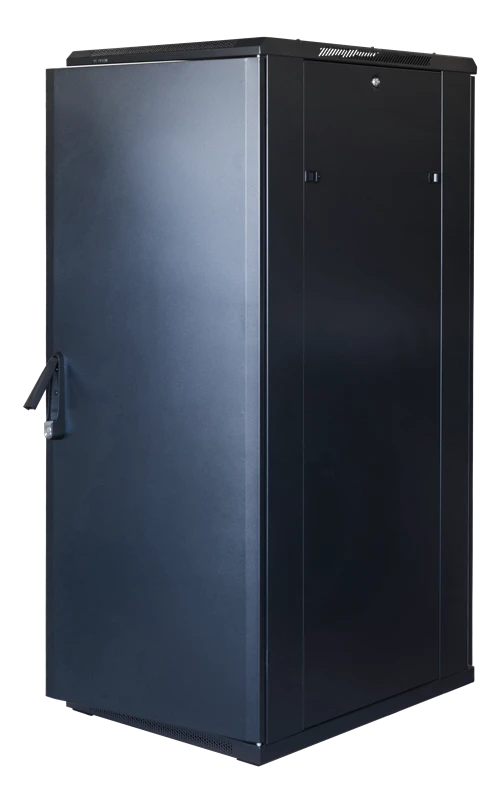 TOTEN System G, 19 colių spintelė, 32U, 600x1000, stiklo priekinės durys, metalo apdaila/ 19-G6032GM