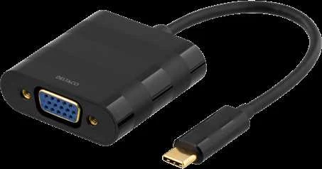 USB-C į VGA vaizdo adapteris DELTACO