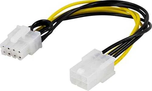 PCI-E 6-to-8 pin maitinimo adapteris