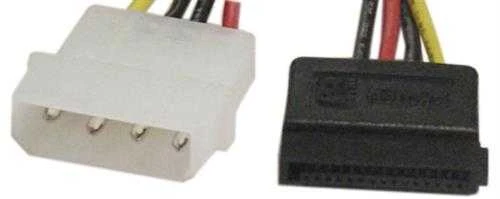 Inline Adapteris DELTACO 4 kontaktų, 15 kontaktų ATA / SATA-S