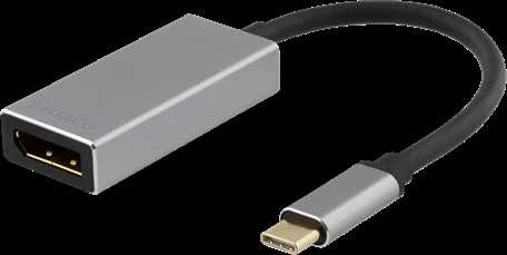 Adapteris DELTACO USB-C-DisplayPort, 3840x2160, 60Hz / USBC-DP2