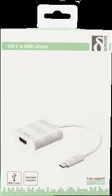 Adapteris DELTACO USBC-HDMI1