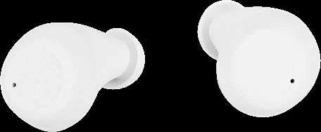 Ausinės STREETZ True Belaidės, Bluetooth 5, įkrovimo dėklas 500 mAh, baltos / TWS-111