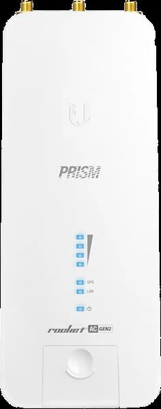 Šakotuvas Ubiquiti raketa PRISM 5AC Gen2, GPS sinchronizavimas, 5GHz, airPrism, baltas RP-5AC-GEN2 / UBI-RP-5AC-GEN2
