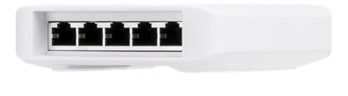 Maršrutizatorius „Ubiquiti USW-Flex“ vidinis/lauko 5 prievadų „Poe“ gigabito komutatorius su 802.3bt įvesties maitinimo palaikymu | „Ubiquiti“