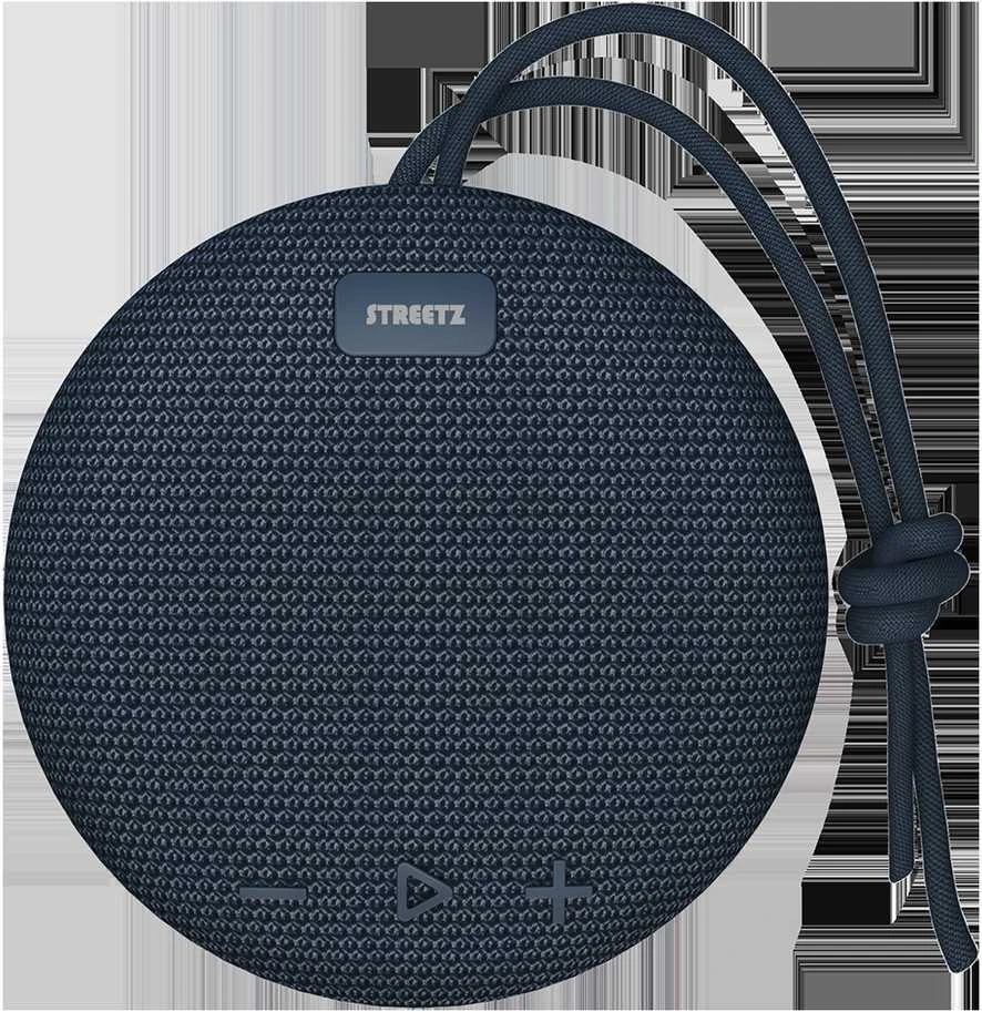 Streetz Nešiojama kolonėlė Bluetooth atspari vandeniui, 1x 5 W, AUX, IPX7, mic, mėlyna / CM769