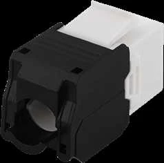 Cat6a Keystone jungtis, neekranuota, 22-26AWG DELTACO / MD-109