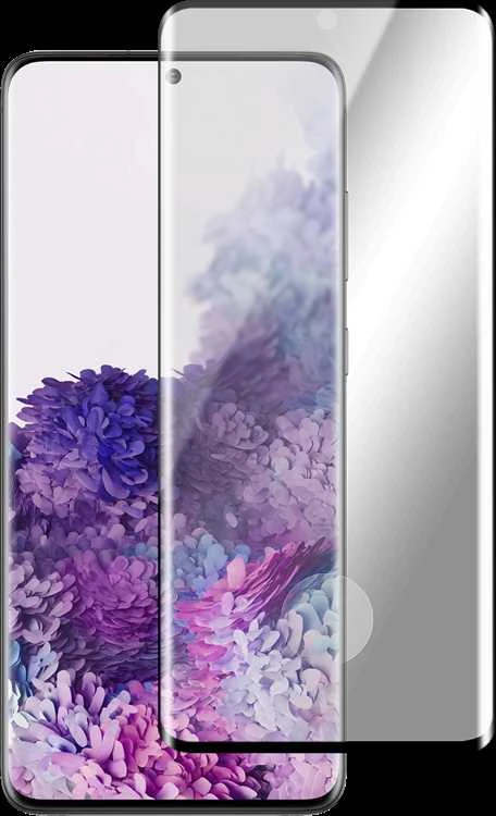 DELTACO ekrano apsauga, „Galaxy S20 +“, 3D lenktas stiklas