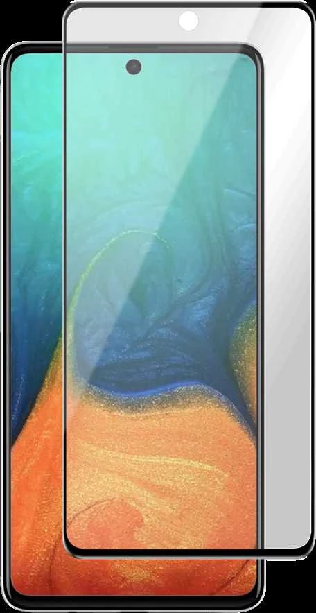 DELTACO ekrano apsauga, „Samsung A71“ / „Note10 Lite“, 2,5D pilnas stiklas