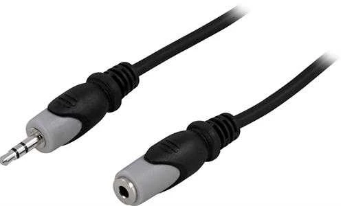 Deltaco 3,5 mm garso prailgintuvas, 2m