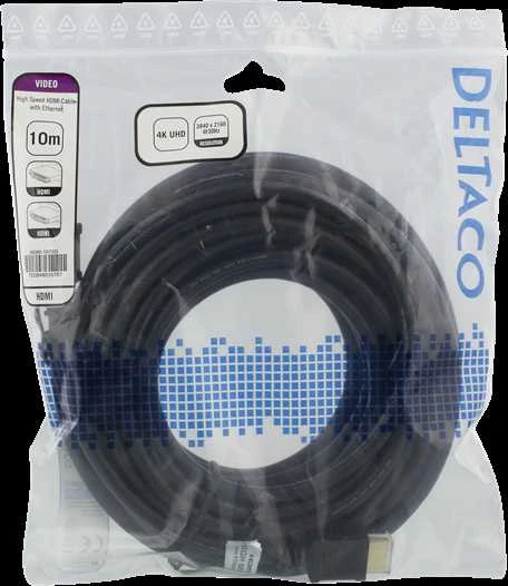 HDMI kabelis 10m susuktas pakuotėje