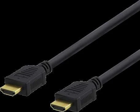 HDMI laidas su aukso spalvos jungtimis