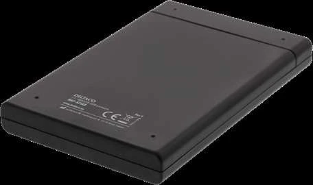DELTACO išorinis kietojo disko korpusas,2.5 "SATA HDD / SSD, USB 3.1 Gen 1, SATA III, juodas / MAP-K2568
