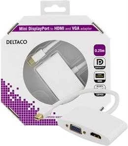 Deltaco mini DisplayPort adapteris pakuotėje