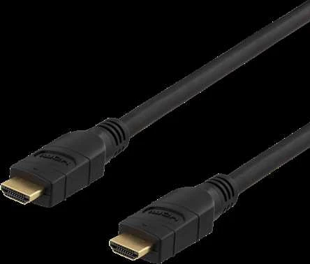DELTACO PRIME HDMI laidas su auksinėmis jungtimis