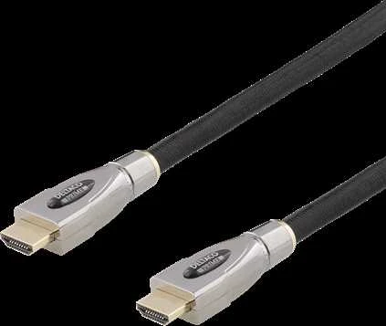 Deltaco Prime HDMI laidai su metalinėmis jungtimis