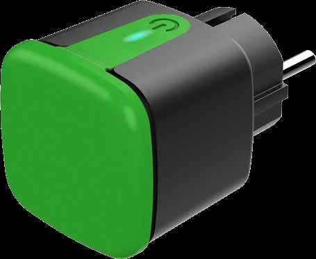 DELTACO SMART HOME lauko kištukas, „WiFi“, IP44, 1xCEE 7/3, 13A, juodas / žalias SH-OP01