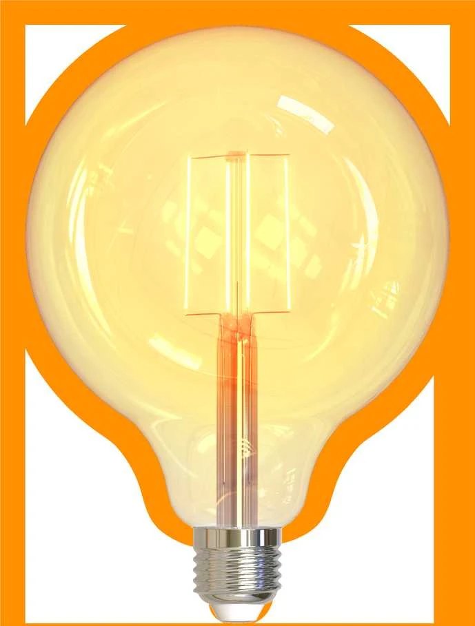 DELTACO SMART HOME LED lempa, E27, WiFI 2.4GHz, 5.5W, 470lm, diminama, 1800K-6500K, 220-240V, SH-LFE27G125