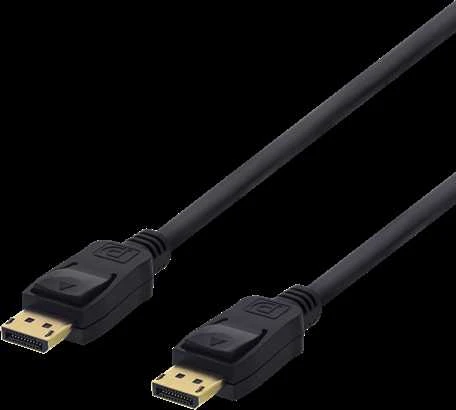 DisplayPort kabelis su fiksavimo mechanizmu