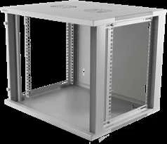 Maršrutizatorius DELTACO 19 "spintelė, 9U, 540x450mm, stiklinės durys 19-5409W