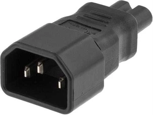 Deltaco C14 į C7 maitinimo adapteris
