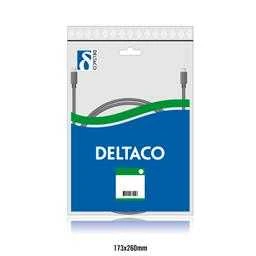 DELTACO U / UTP Cat5e pleistro kabelis 5m, baltas