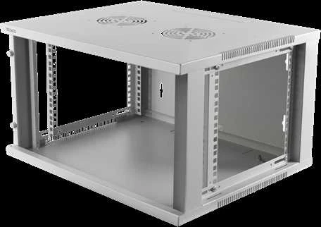 Ventiliatorius DELTACO 19 "spintelė, 6U, 540x450mm, 19-5406W
