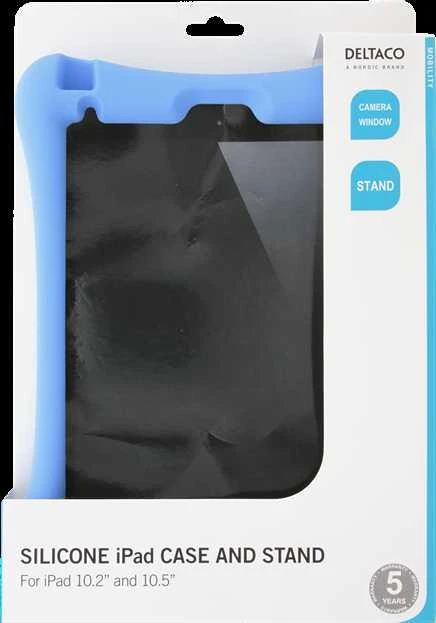 DELTACO Silikoninis dėklas 10.2 "-10.5" iPad, mėlynas / TPF-1308