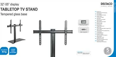 Televizoriaus laikiklis Deltaco 32"-55'', ARM-1401