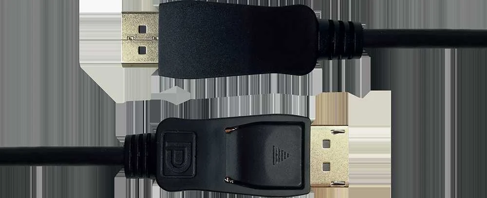 DisplayPort kabelis DELTACO 4K UHD, 21,6 Gb/s, 1m, juodas / DP-1010-K / 00110001