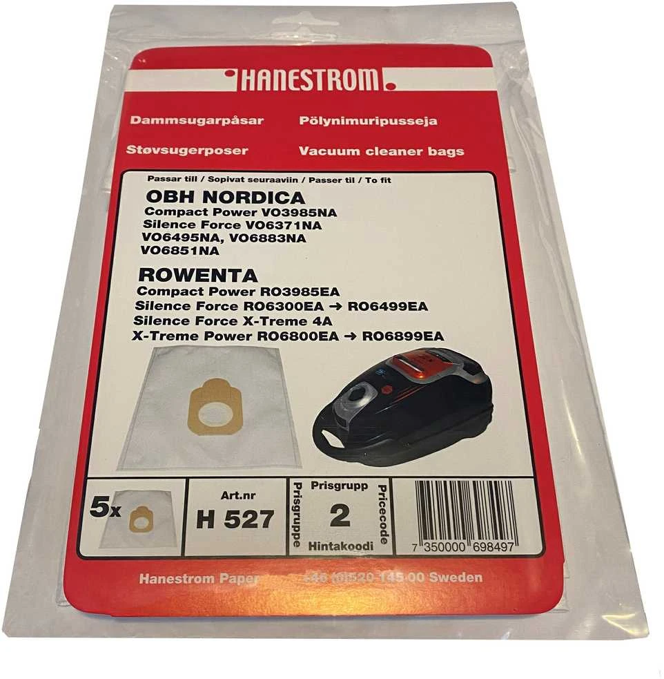 Dulkių maišelis Nordic Quality TEFAL ROWENTA 5vnt. / 4380002
