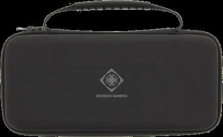 Dėklas DELTACO GAMING Nintendo Switch, 10 kišenių žaidimų, juodas / GAM-089