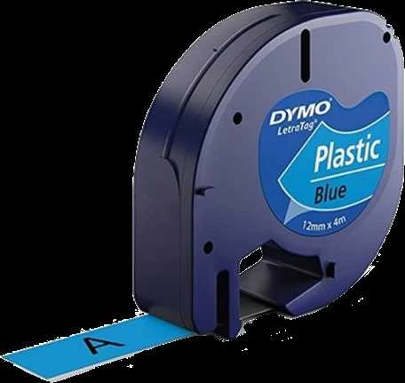 DYMO S0721650 etikečių juostelė Juoda ant mėlynos