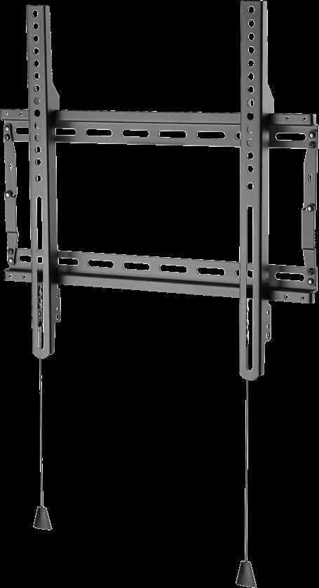 Fiksuotas sieninis laikiklis DELTACO OFFICE lankstomas, 32 "-70", 70 kg, 75x75-400x400, juodas / ARM-0200