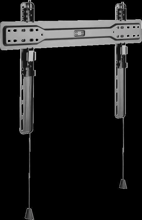 Fiksuotas sieninis laikiklis DELTACO OFFICE ypač plonas, 37"-70", 35kg, 100x100-600x400, juodas / ARM-0151