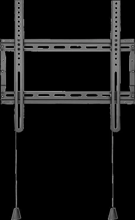 Fiksuotas sieninis laikiklis DELTACO OFFICE lankstomas, 32 "-70", 70 kg, 75x75-400x400, juodas / ARM-0200