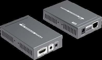 Deltaco HDMI extenderių komplektas su jungtimis